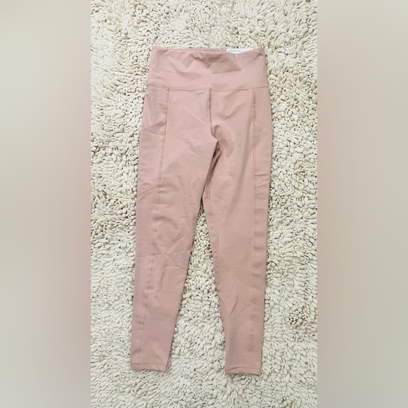 American Eagle the everything pocket highest rise leggings Size Medium Pink - Picture 2 of 6